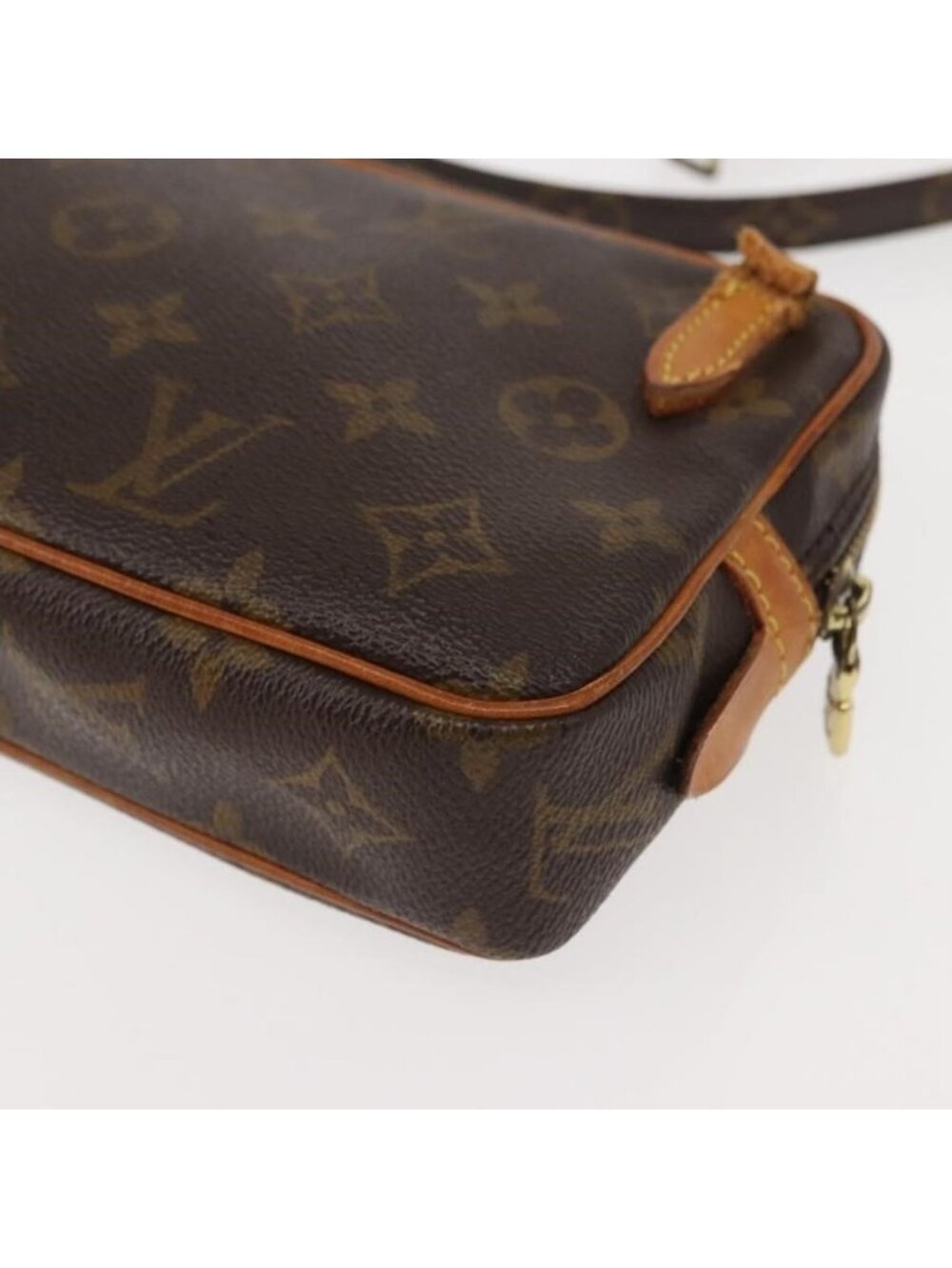 Authentic LOUIS VUITTON Monogram Marly Bandouliere Shoulder Bag M51828 LV - Picture 7 of 16